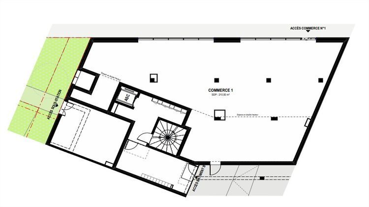 Ma-Cabane - Vente Local commercial FLEURY-SUR-ORNE, 210 m²