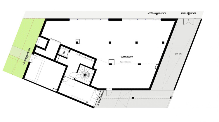 Ma-Cabane - Vente Local commercial Fleury-sur-Orne, 210 m²