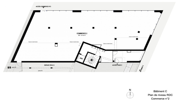 Ma-Cabane - Vente Local commercial Fleury-sur-Orne, 301 m²