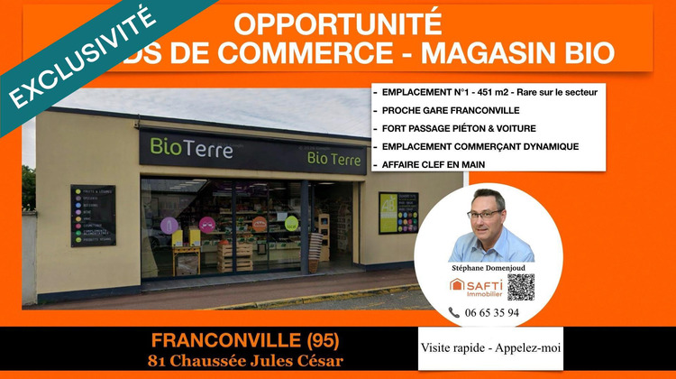 Ma-Cabane - Vente Local commercial Franconville, 451 m²