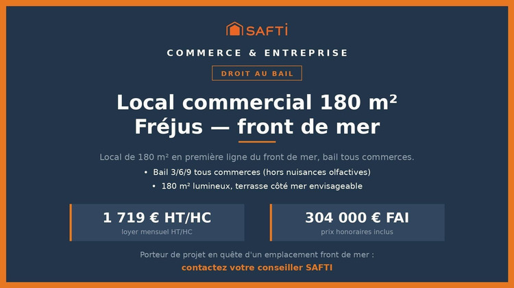 Ma-Cabane - Vente Local commercial Frejus, 180 m²