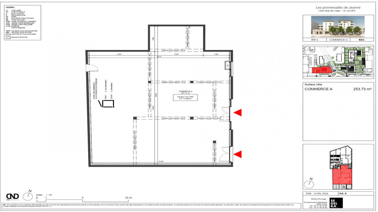 Ma-Cabane - Vente Local commercial Ifs, 254 m²