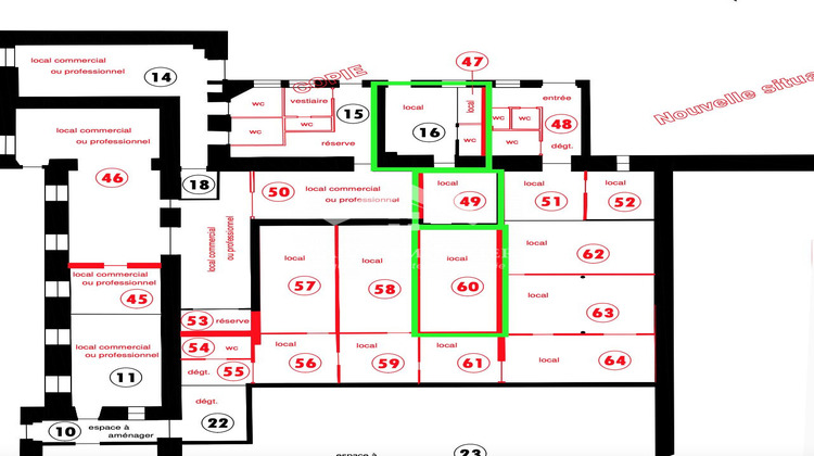 Ma-Cabane - Vente Local commercial Issenheim, 55 m²