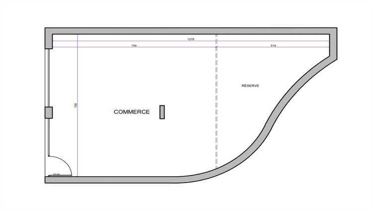 Ma-Cabane - Vente Local commercial JUVISY-SUR-ORGE, 80 m²