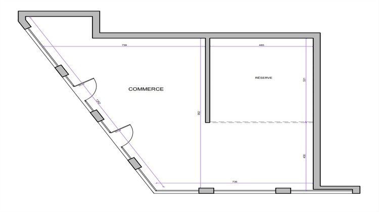 Ma-Cabane - Vente Local commercial JUVISY-SUR-ORGE, 100 m²