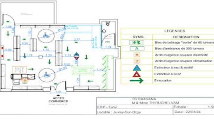 Ma-Cabane - Vente Local commercial Juvisy-sur-Orge, 84 m²