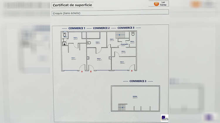 Ma-Cabane - Vente Local commercial La Chambre, 170 m²