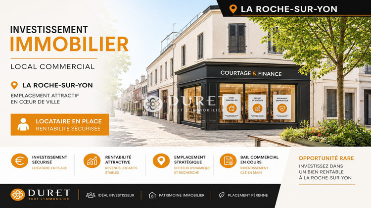 Ma-Cabane - Vente Local commercial La Roche-sur-Yon, 128 m²