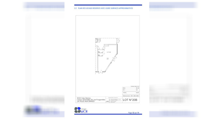 Ma-Cabane - Vente Local commercial La Ville-aux-Dames, 84 m²