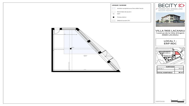 Ma-Cabane - Vente Local commercial Lacanau, 56 m²