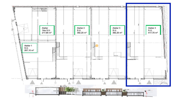Ma-Cabane - Vente Local commercial Le Bignon, 417 m²