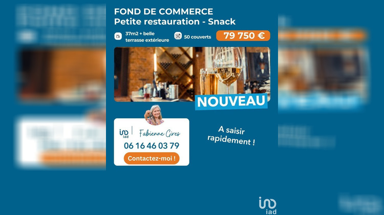 Ma-Cabane - Vente Local commercial Le Cannet, 37 m²