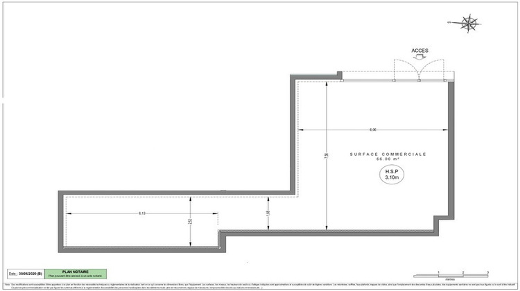 Ma-Cabane - Vente Local commercial LE CANNET, 66 m²