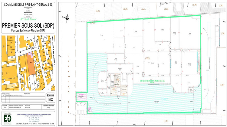 Ma-Cabane - Vente Local commercial Le Pré-Saint-Gervais, 4533 m²