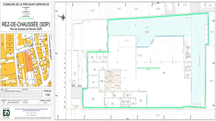 Ma-Cabane - Vente Local commercial Le Pré-Saint-Gervais, 4533 m²