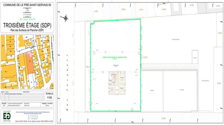 Ma-Cabane - Vente Local commercial Le Pré-Saint-Gervais, 4533 m²