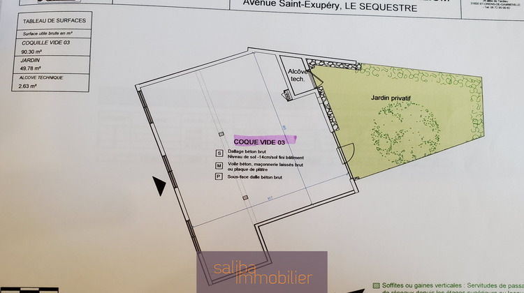 Ma-Cabane - Vente Local commercial Le Sequestre, 90 m²