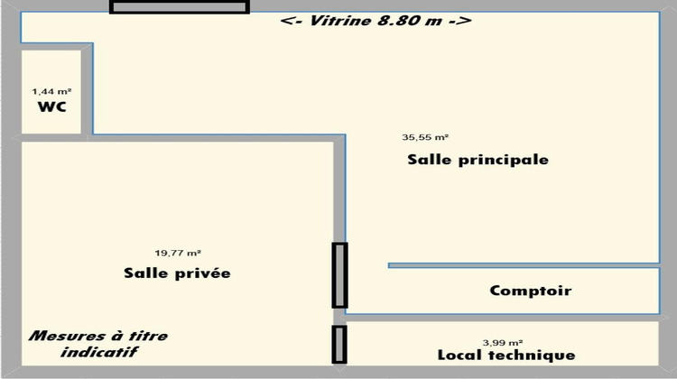 Ma-Cabane - Vente Local commercial Les Pavillons-sous-Bois, 45 m²