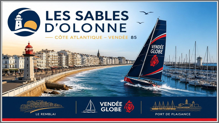 Ma-Cabane - Vente Local commercial Les Sables-d'Olonne, 215 m²