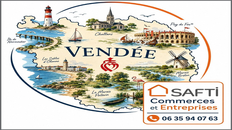 Ma-Cabane - Vente Local commercial Les Sables-d'Olonne, 87 m²
