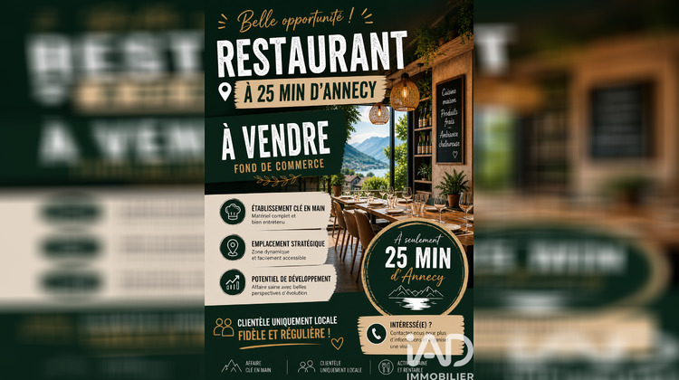 Ma-Cabane - Vente Local commercial Les Villards-sur-Thônes, 160 m²