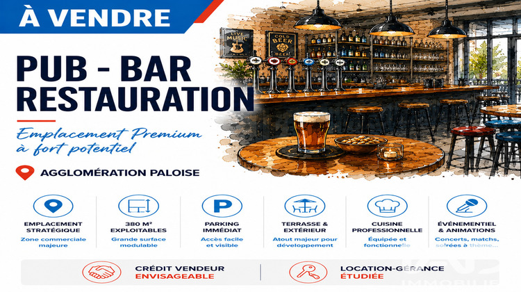 Ma-Cabane - Vente Local commercial Lescar, 380 m²