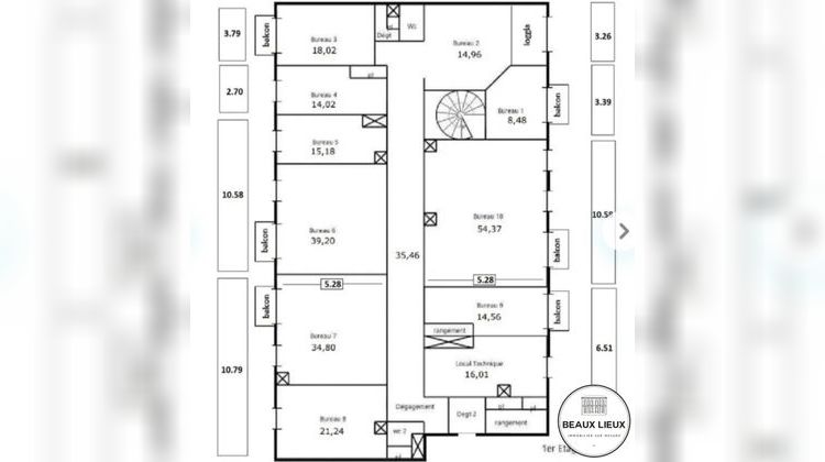 Ma-Cabane - Vente Local commercial LYON 6, 374 m²