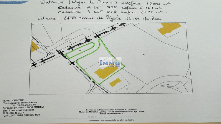 Ma-Cabane - Vente Local commercial Manhac, 1232 m²