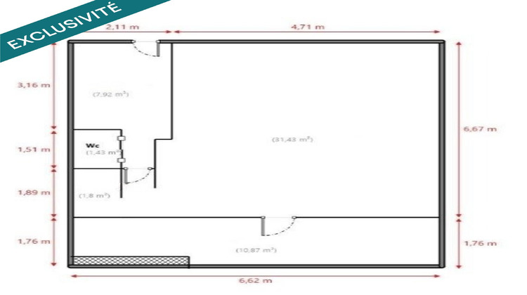 Ma-Cabane - Vente Local commercial Marseille 8e Arrondissement, 55 m²