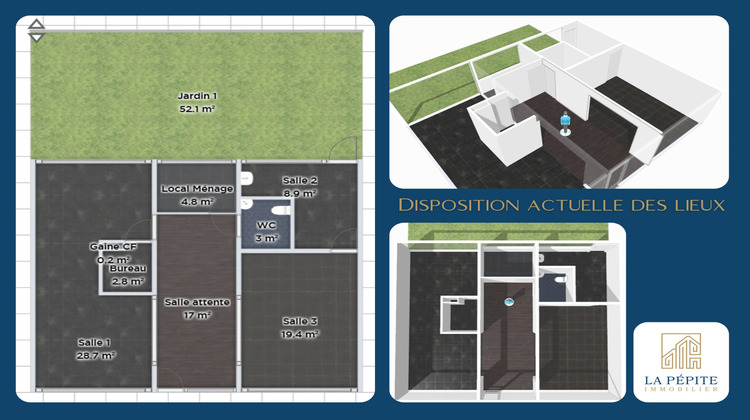 Ma-Cabane - Vente Local commercial Maubeuge, 90 m²