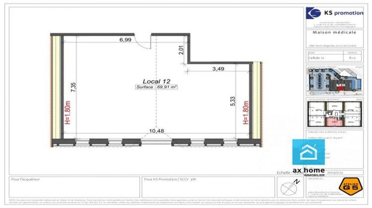 Ma-Cabane - Vente Local commercial Molsheim, 70 m²