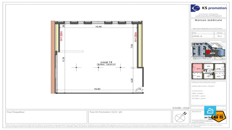 Ma-Cabane - Vente Local commercial Molsheim, 130 m²