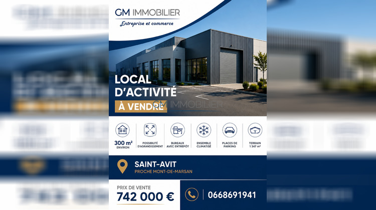 Ma-Cabane - Vente Local commercial Mont-de-Marsan, 300 m²