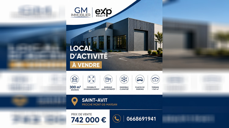 Ma-Cabane - Vente Local commercial Mont-de-Marsan, 300 m²