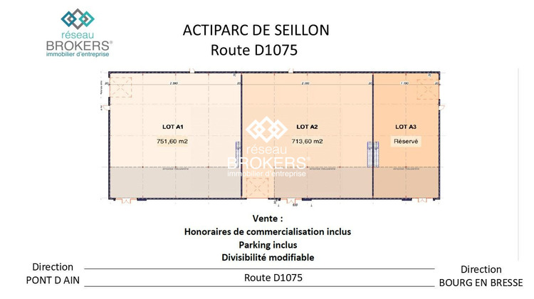 Ma-Cabane - Vente Local commercial Montagnat, 679 m²