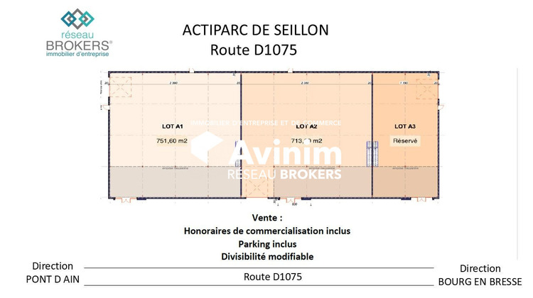 Ma-Cabane - Vente Local commercial Montagnat, 679 m²