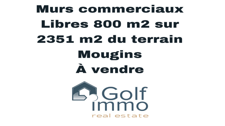 Ma-Cabane - Vente Local commercial Mougins, 800 m²