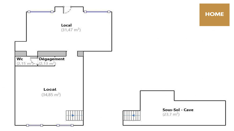 Ma-Cabane - Vente Local commercial Nancy, 70 m²