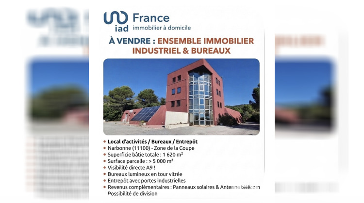 Ma-Cabane - Vente Local commercial Narbonne, 1620 m²