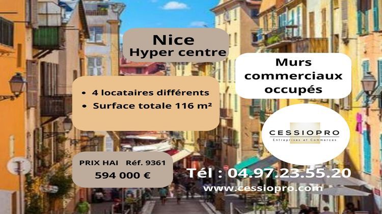 Ma-Cabane - Vente Local commercial Nice, 116 m²