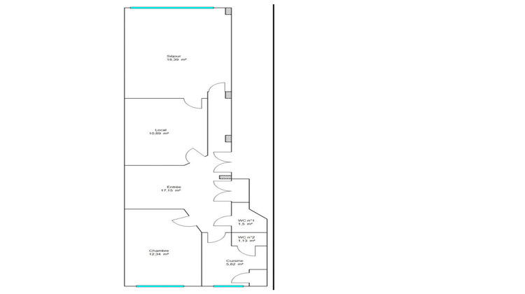 Ma-Cabane - Vente Local commercial NICE, 67 m²