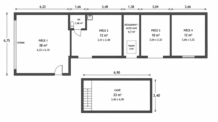 Ma-Cabane - Vente Local commercial Nice, 109 m²