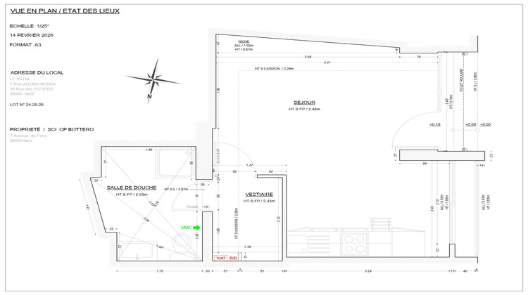 Ma-Cabane - Vente Local commercial Nice, 26 m²