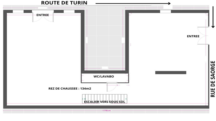 Ma-Cabane - Vente Local commercial NICE, 186 m²