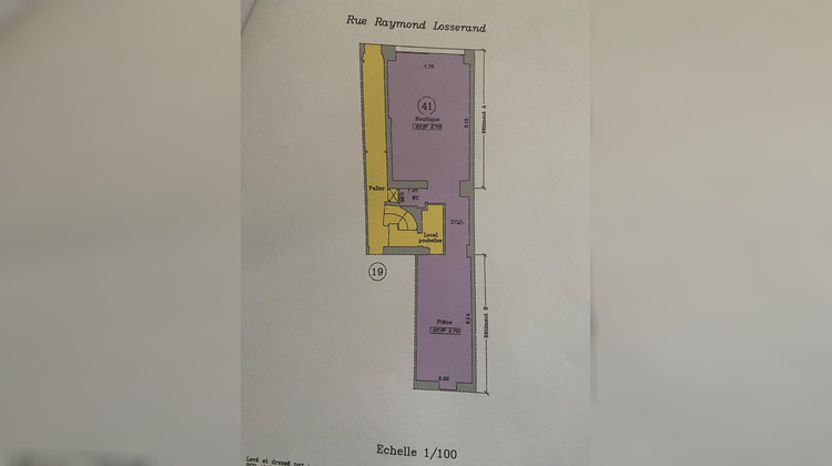 Ma-Cabane - Vente Local commercial PARIS 14, 87 m²