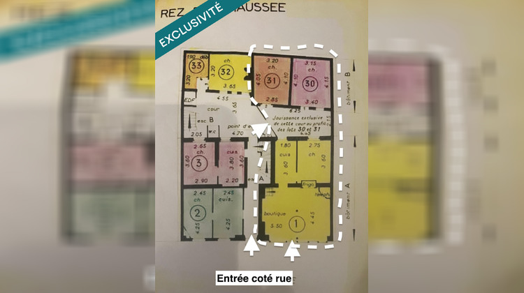Ma-Cabane - Vente Local commercial Paris 14e Arrondissement, 66 m²