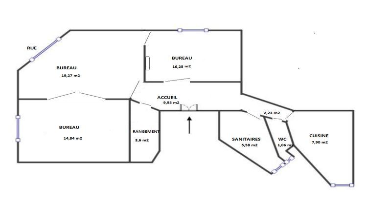 Ma-Cabane - Vente Local commercial PARIS 15, 81 m²