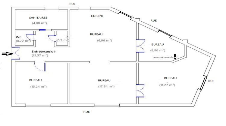 Ma-Cabane - Vente Local commercial PARIS 16, 79 m²