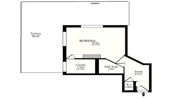 Ma-Cabane - Vente Local commercial PARIS 16, 40 m²