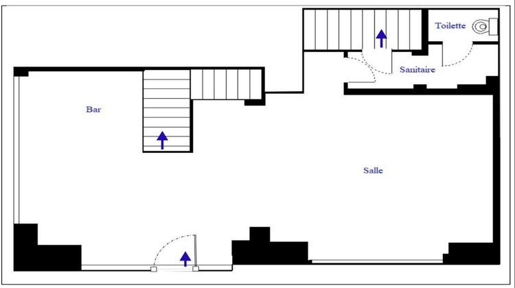 Ma-Cabane - Vente Local commercial PARIS 19, 129 m²